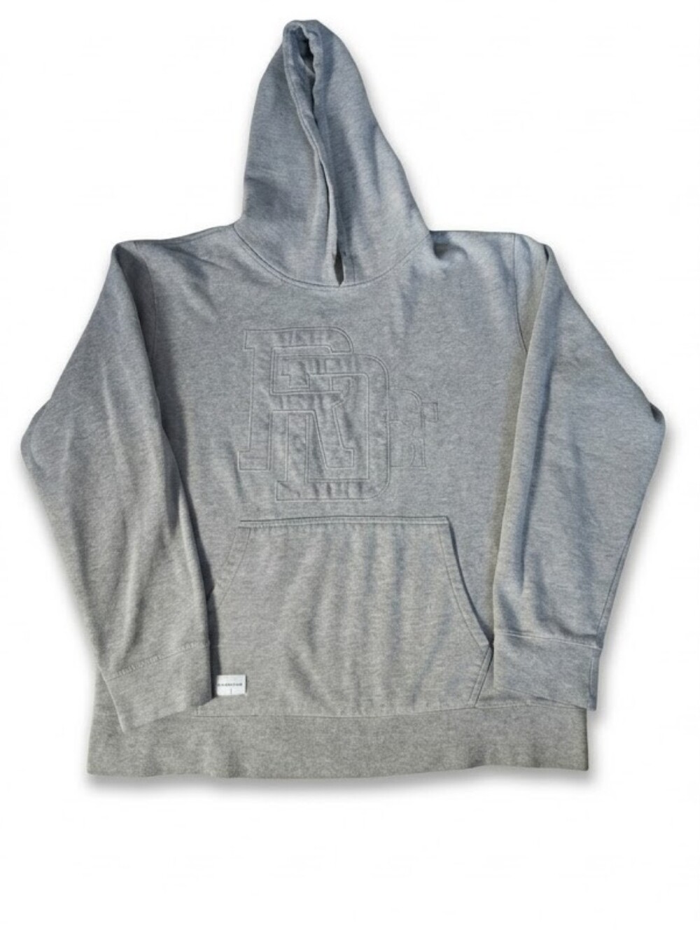 Red Dragon Apparel (RDS) Embroidered Logo Pullover Hoodie Grey (Fits Like XL)